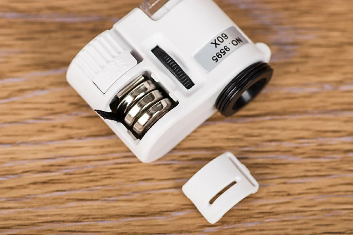 Портативный светодиодный микроскоп для мобильных камер увеличительные линзы