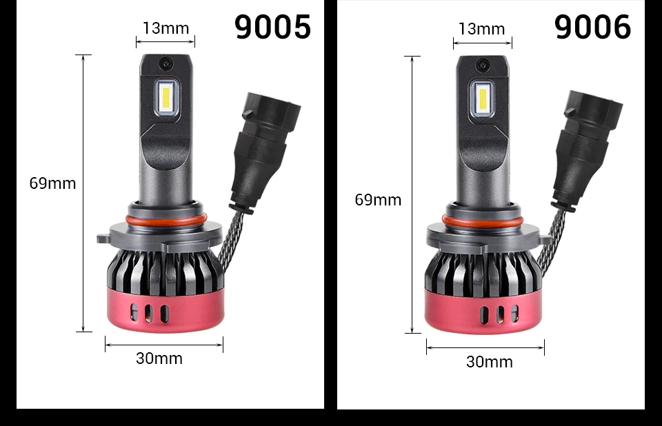 Avacom H7 светодиодный H4 Автомобильная лампочка H1 H11/H8 H15 9005/HB3 9006/HB4 Hir2 12V 24V 24W 4800LM 6500 к авто лампы Turbo высокая яркость светодиодный