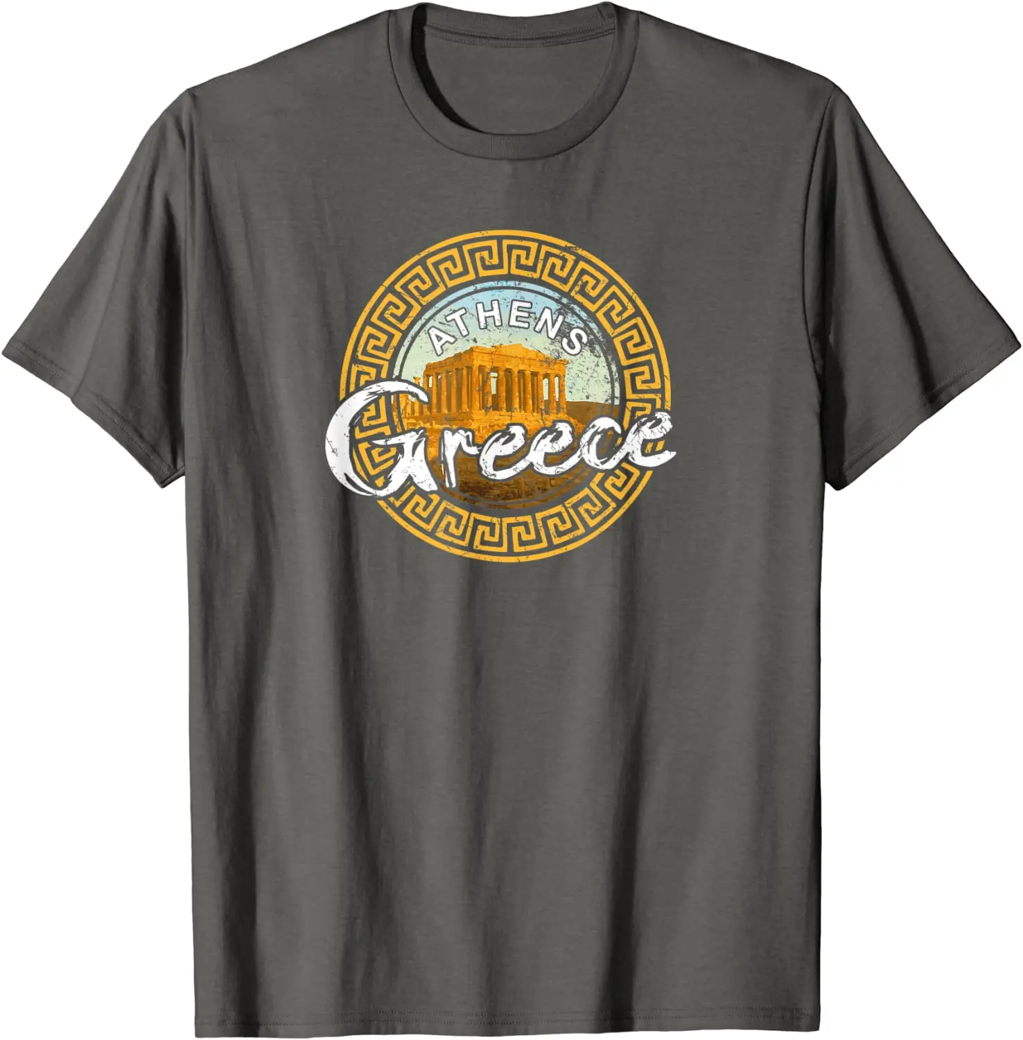 

Greece Athens Parthenon Acropolis Vintage Greek T Shirt T-Shirt