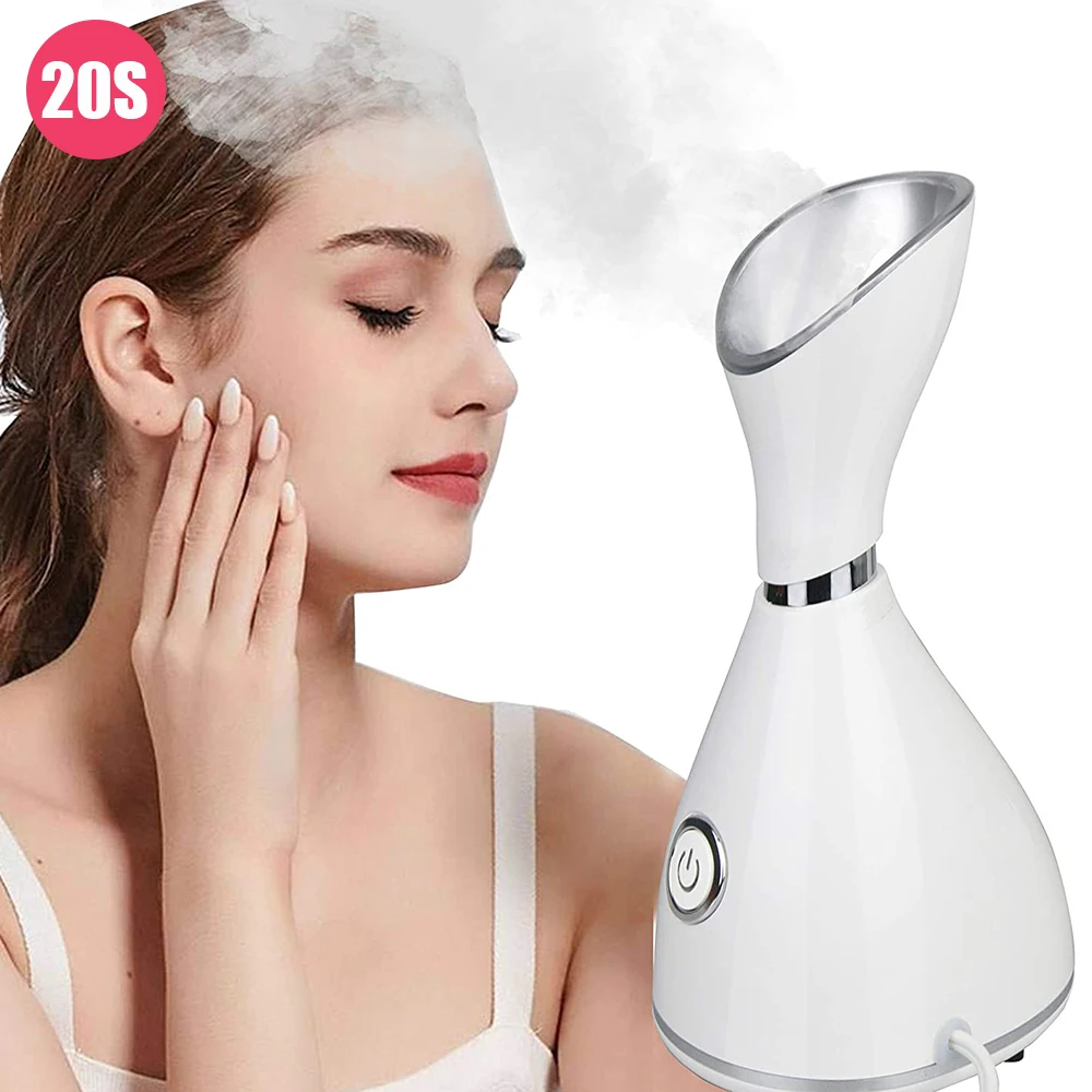 Нано ионный отпариватель для лица профессиональный большой емкости воды 70 мл