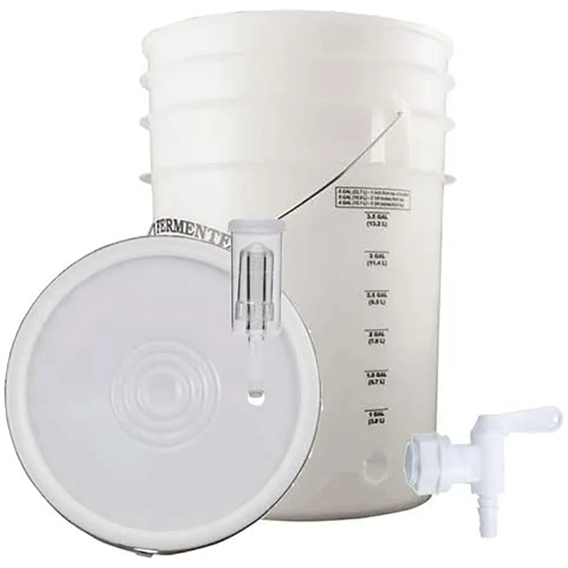 6 Pack Bottling Bucket Plastic Spigot Replacement for Beer or Soda Homebrewing | Дом и сад
