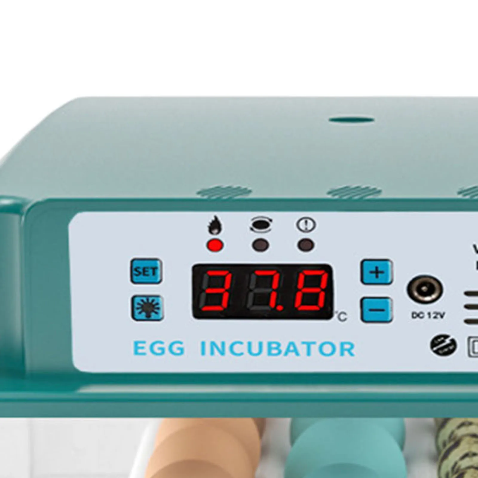 

Household 16 Egg Incubator Fully Automatic Turning Temperature Control for Eggs Poultry Hatcher Machine EU Plug