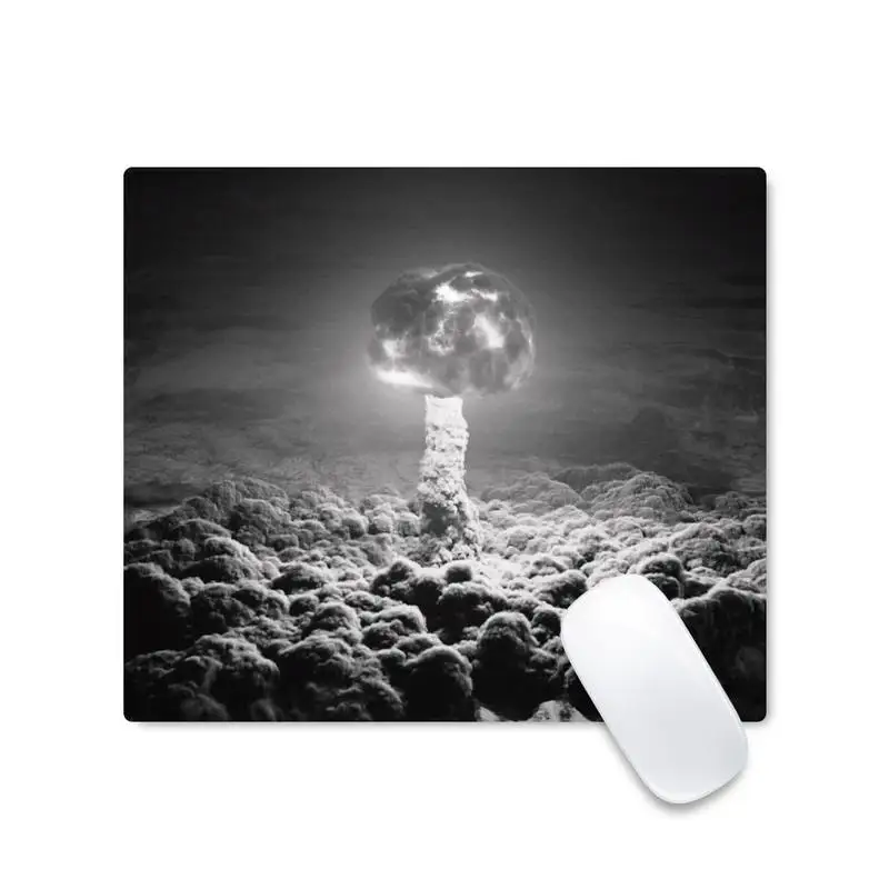 

Mushroom cloud Gaming Player desk laptop Rubber Desk Table Protect Game Office Work Mouse Mat pad Non-slip Laptop Cushion