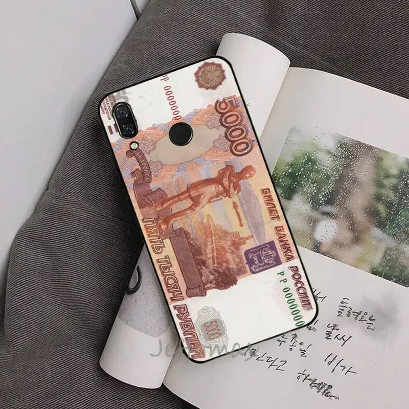 

Russian Ruble Currency Money Phone Case For Xiaomi Redmi 7 8 9t a3Pro 9se k20 mi8 max3 lite 9 note 9s 10 pro