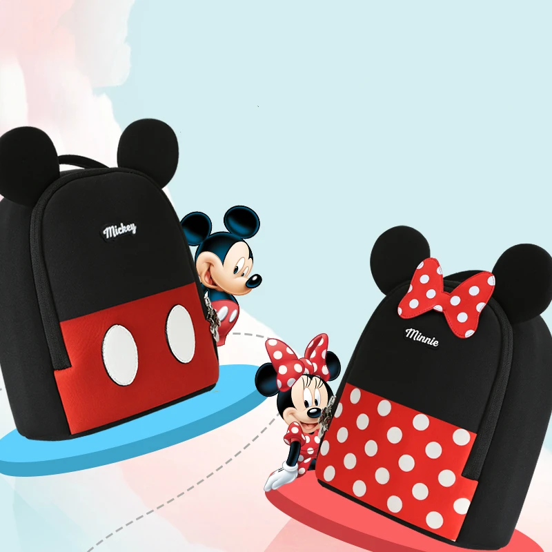 Оригинальные Сумки Disney Packback детские сумки Минни Микки Маус сумка для мамы