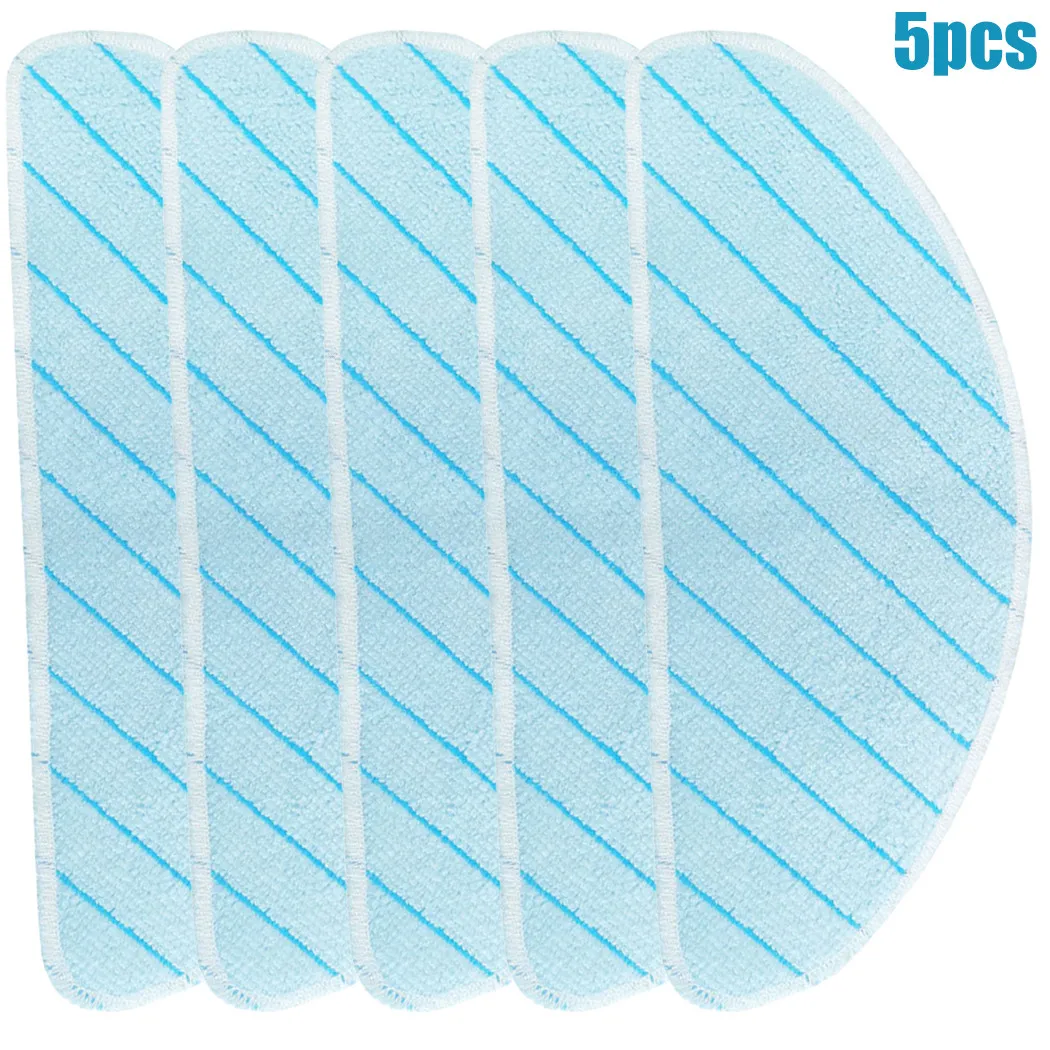 

5* T9 Series Washable Cleaning Cloth For Ecovacs Deebot T9 AIVI T9 PRO T9 MAX Robot Vacuum Mop Household Cleaning Tools For Home