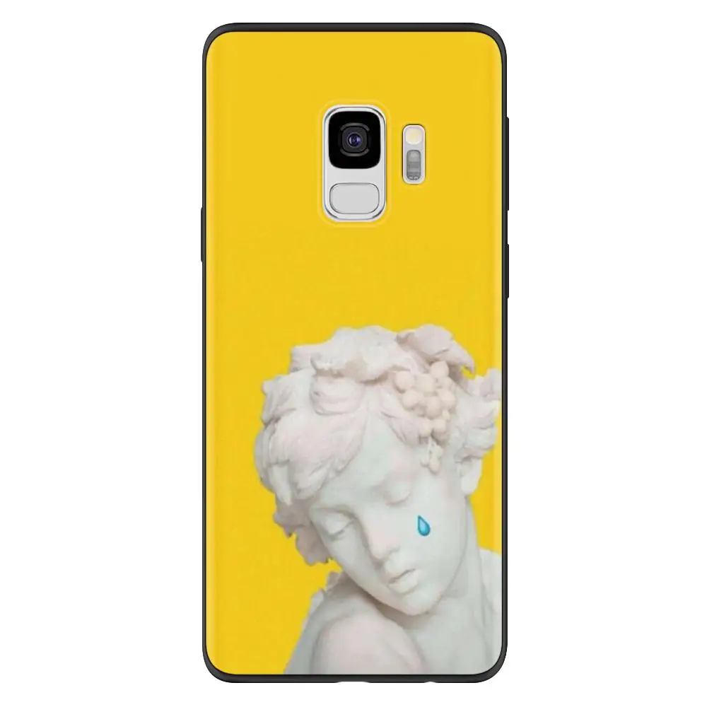 lanyanle Скульптура Забавный чехол для samsung Galaxy A50 A70 S10 S8 S9 плюс S7 S6 край A6 A8 плюс A30 A40 A9 A7 A3 A5 чехол из ТПУ - Цвет: lanyanle