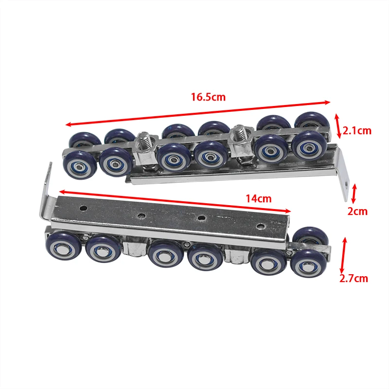 1 пара холоднокатаных стальных раздвижных деревянных дверей шкафов фурнитура