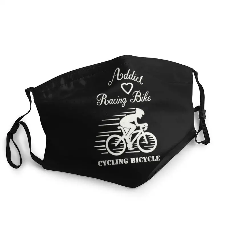

Cycling Bicycle Addict Washable Mouth Face Mask Men Racing Bike Mask Dustproof Protection Cover Respirator Muffle