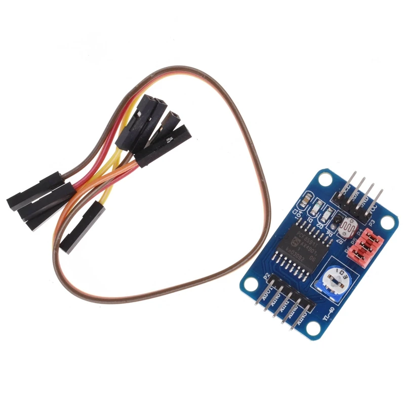 Модуль преобразователя PCF8591 AD/DA аналоговый в цифровой + кабель|ad/da converter|analog to digital