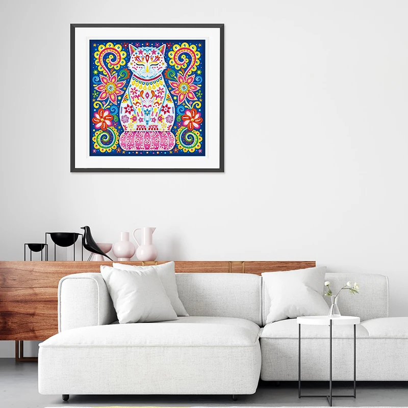 

Dangdang animal pattern DIY luminous mosaic diamond painting kit embroidery rhinestone home wall decoration