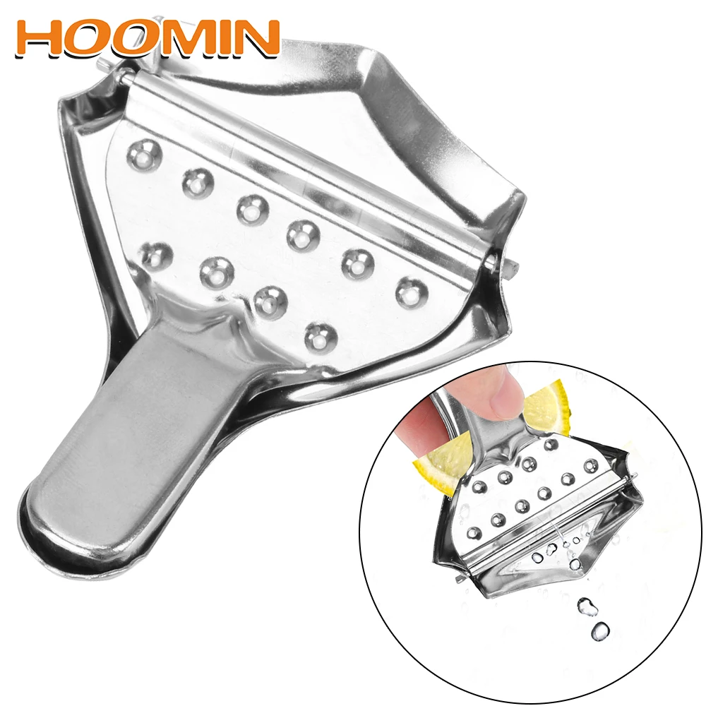 HOOMIN Ручной пресс соковыжималка Мини с зажимом для лимона фруктового сока из