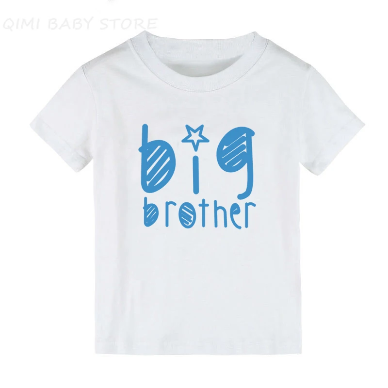Большая сестра принт с надписью детские футболки со смешным для детей ясельного