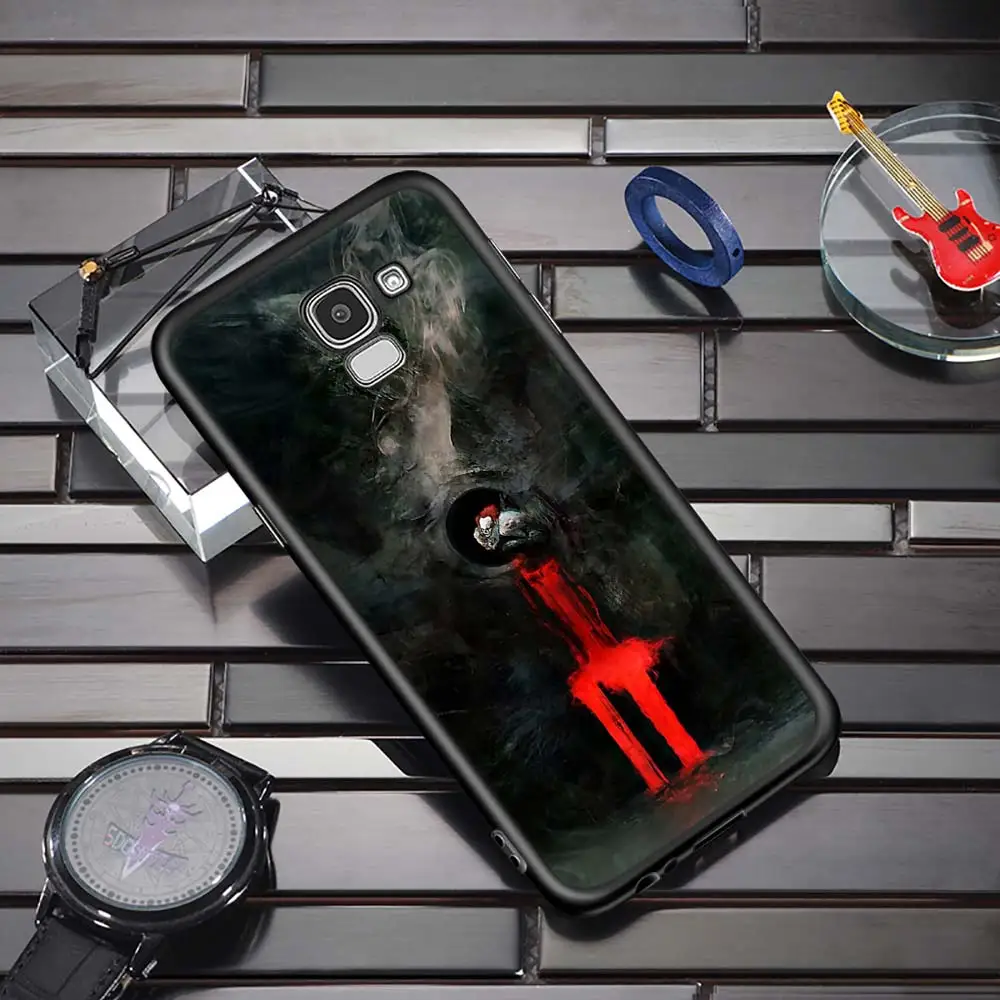 Черный силиконовый чехол Джокера Клоун Для samsung Galaxy J2 J3 J4 J5 J6 J7 плюс Core чехол для телефона
