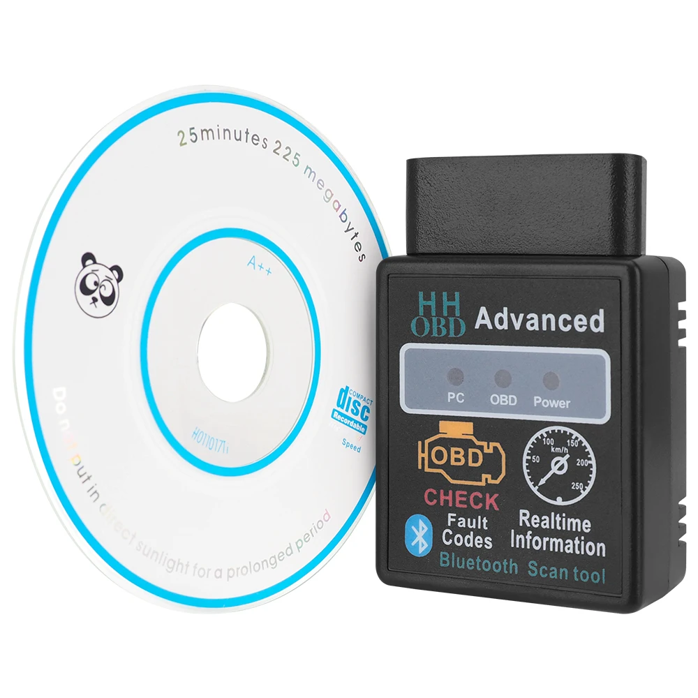 Bluetooth OBD2 ELM327 V2.1 Автомобильные диагностические инструменты для Peugeot Dodge Hyundai i40 i30