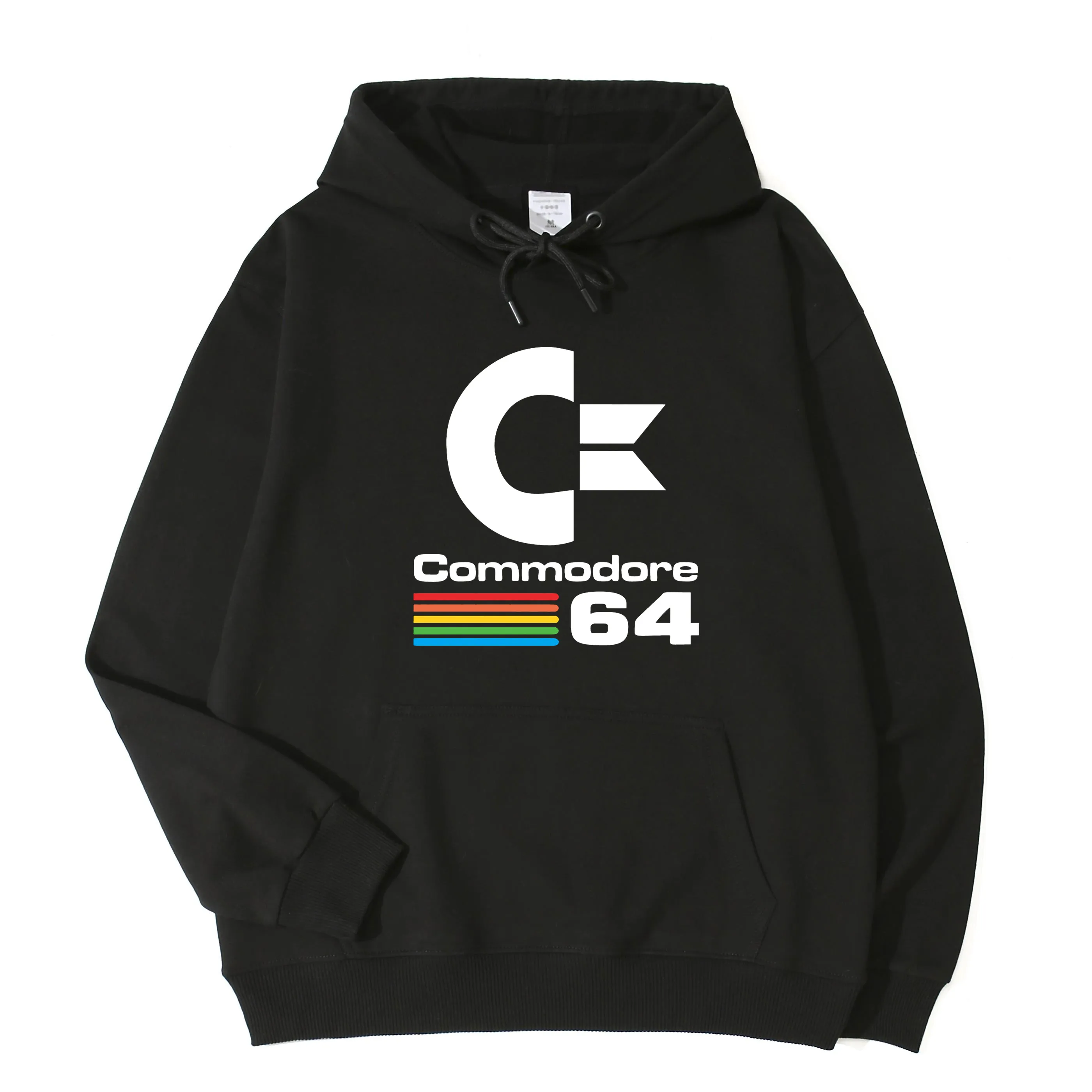 

2021 Hot Sale Popular Commodore 64 High Quality Printed Hoodie 100% Cotton Pocket Sweatshirt Unique Unisex Top Asian Size