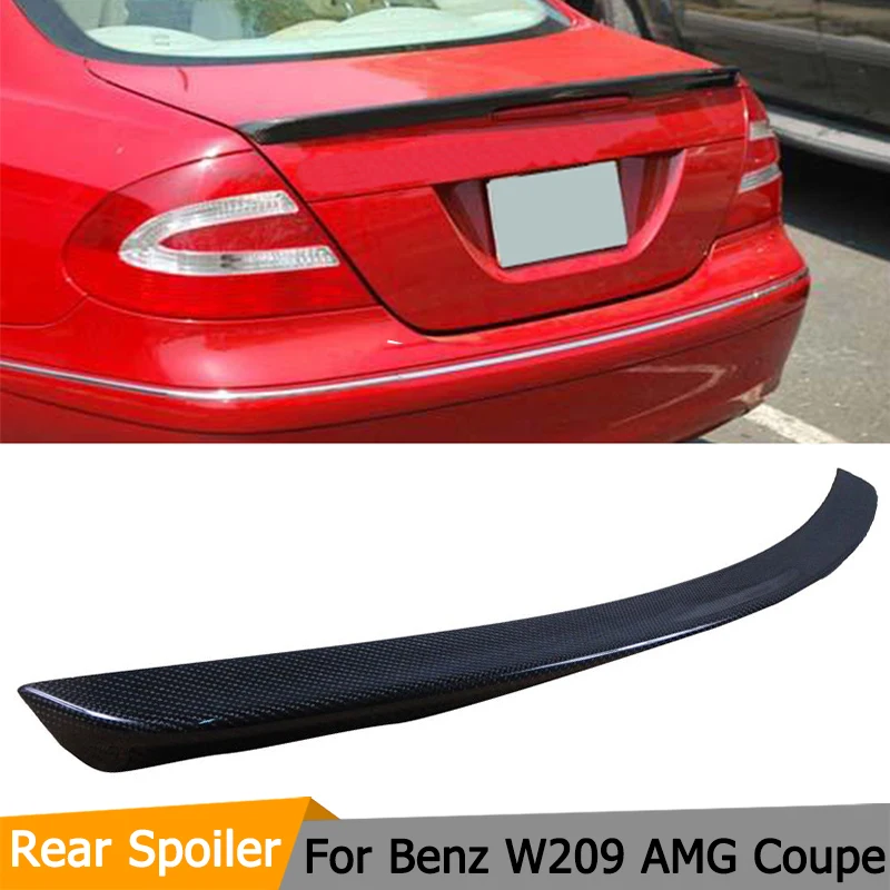 Автомобильная модель для Mercedes Benz CLK Class W209 C209 AMG Coupe 2003-2009 задний спойлер из