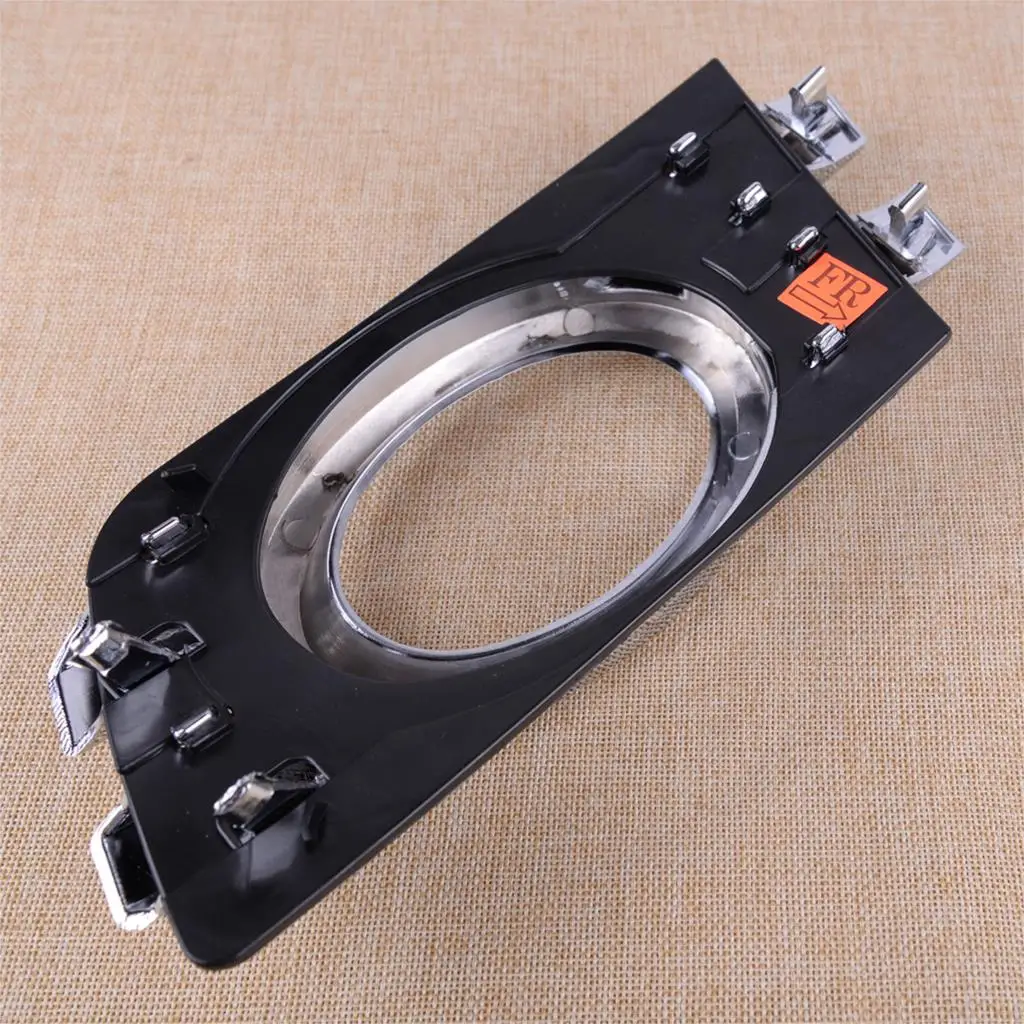 

DWCX Chrome Front Bumper Fog Light Grille Cover Trim ABS 1648800724 1648800824 Fit for Mercedes X164 GL450 2007 2008 2009