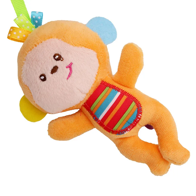 

Plush Infant Crib Stroller Hanging Multifunctional Teethers Appease Stuffed Animal Magical Fall Asleep Developmental Rattles Toy