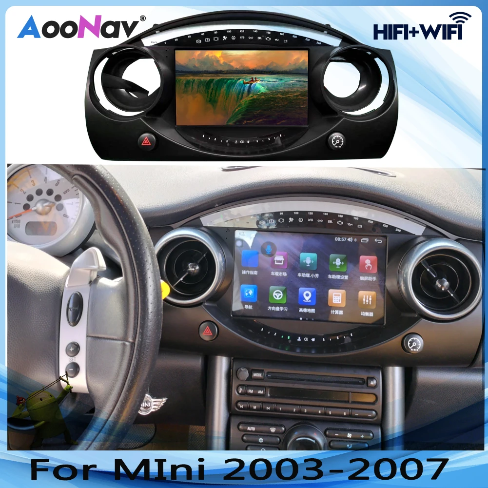 

GPS Navigation Car Multimedia Player For Mini Cooper Hatch Convertible R50 R52 R53 2000 2001 2002 2003-2007 Car Radio Autoradio