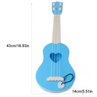 simulation acoustic ukulele 4 strings small guitar children playable simulation musical instrument toy baby interest cultivation