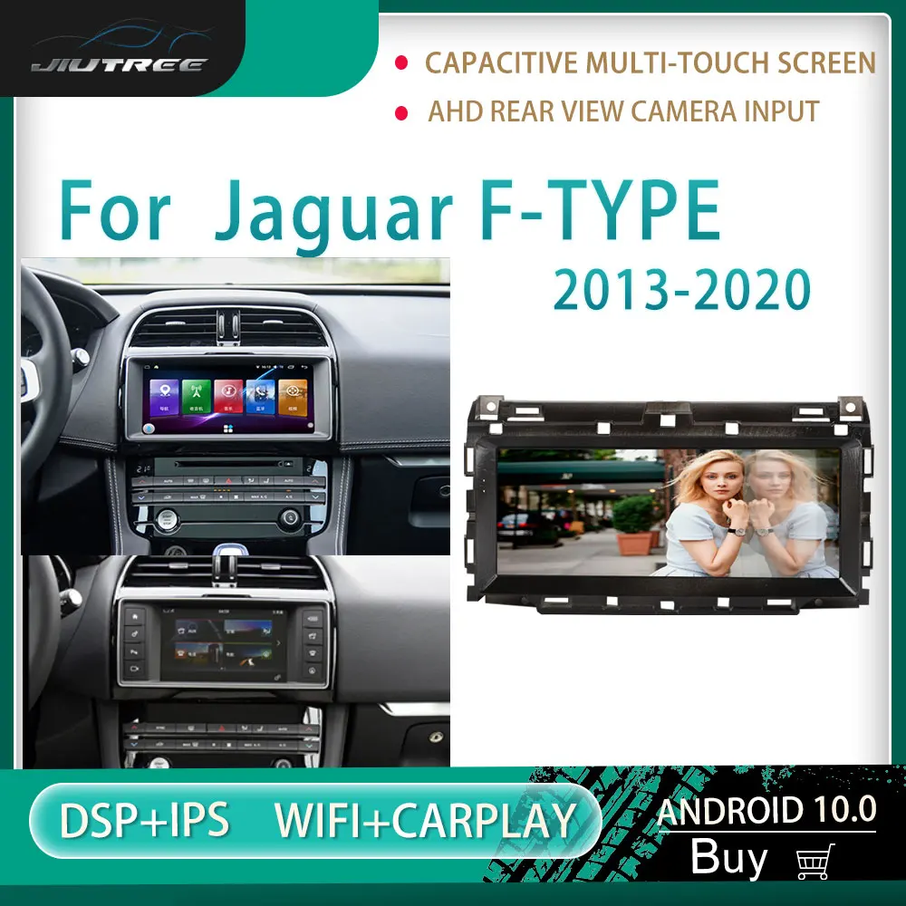 

Android car radio 2din for Jaguar F-TYPE 2013-2020 multimedia car DVD player Stereo receiver GPS navigator Head Unit