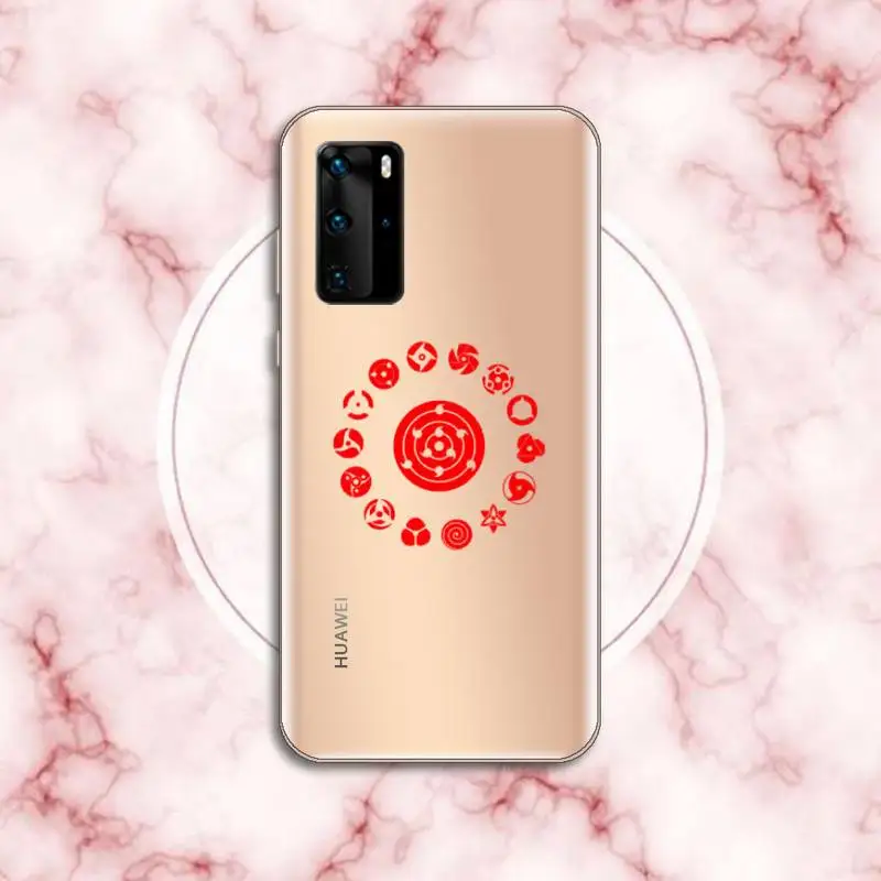 

Naruto logo sign Phone Case Transparent for Xiaomi Redmi note 10 t 8 9 pro lite 11 Huawei P honor 8 10i 20 30 40 smart 2019