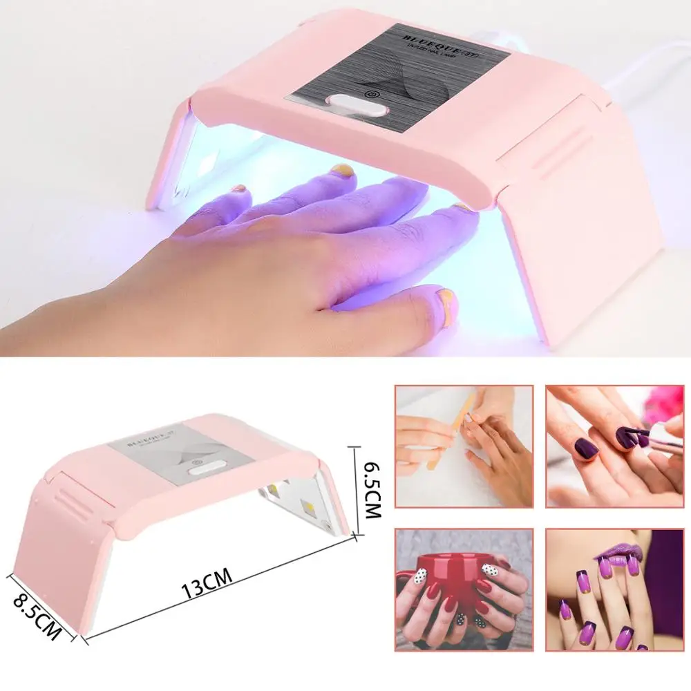 Сушилка для ногтей 36 Вт УФ лампа геля портативная складная арочные лампы дизайна