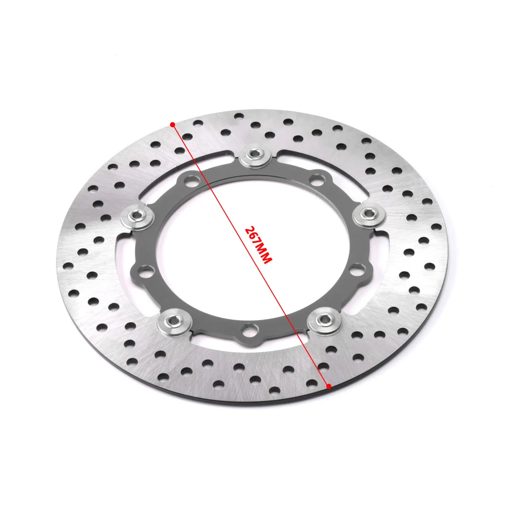

Motorcycle CNC Aluminum Alloy 267mm Floating Front Brake Disc Rotor Caliper For Yamaha Xmax X-MAX 300 2017 2018