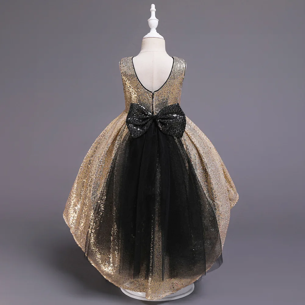 Новое поступление 2019 детская праздничная одежда вечерние платья для девочек без