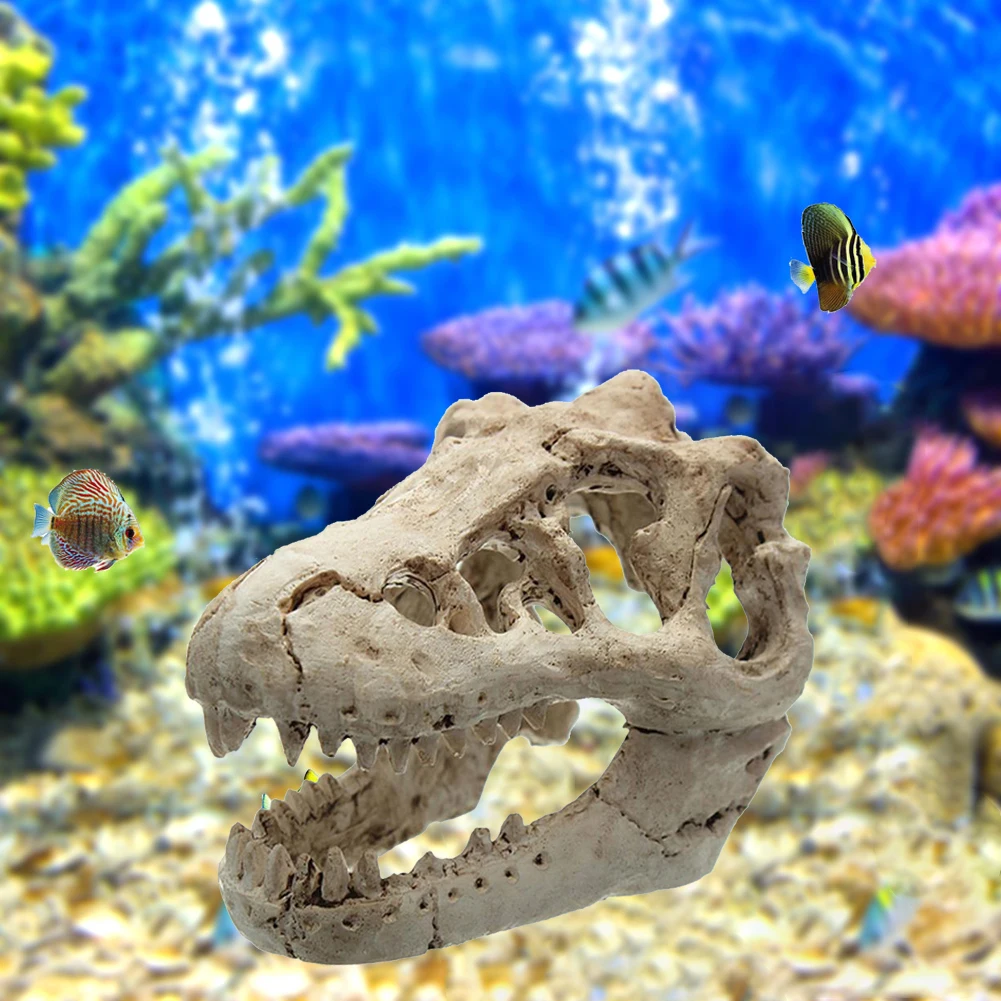 Копия искусственной смолы животное скелет украшение дом с привидениями