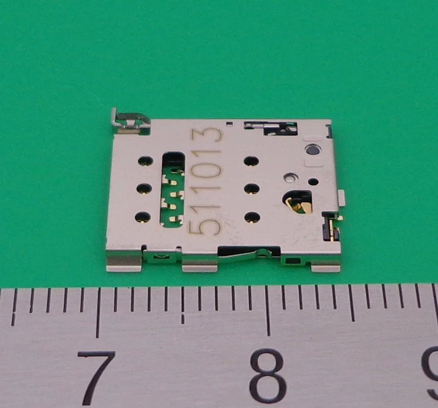 10 шт./лот 100% новый держатель лотка для sim карты слот Разъем считывателя разъема