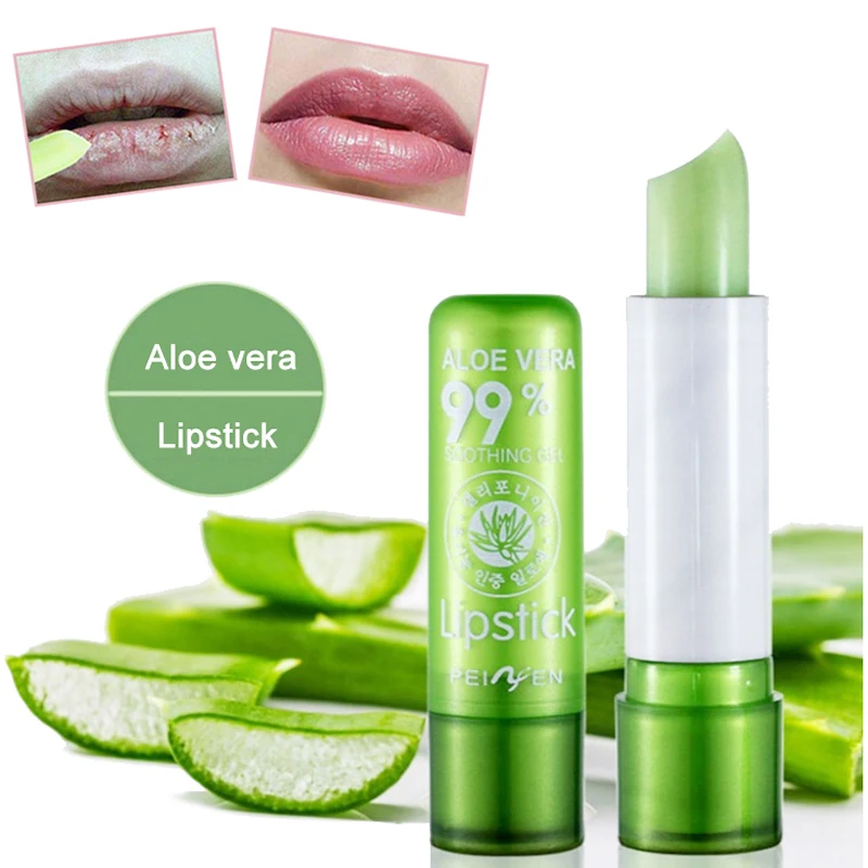 Увлажняющий бальзам для губ с алоэ вера очень питательный увлажняющий (с кремом)