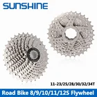 Саншайн Дорога Велосипед маховик 89101112 Скорость Velocidade звездочки 11-232528303234T механизм трещотки для велосипеда для SHIMANO HG K7