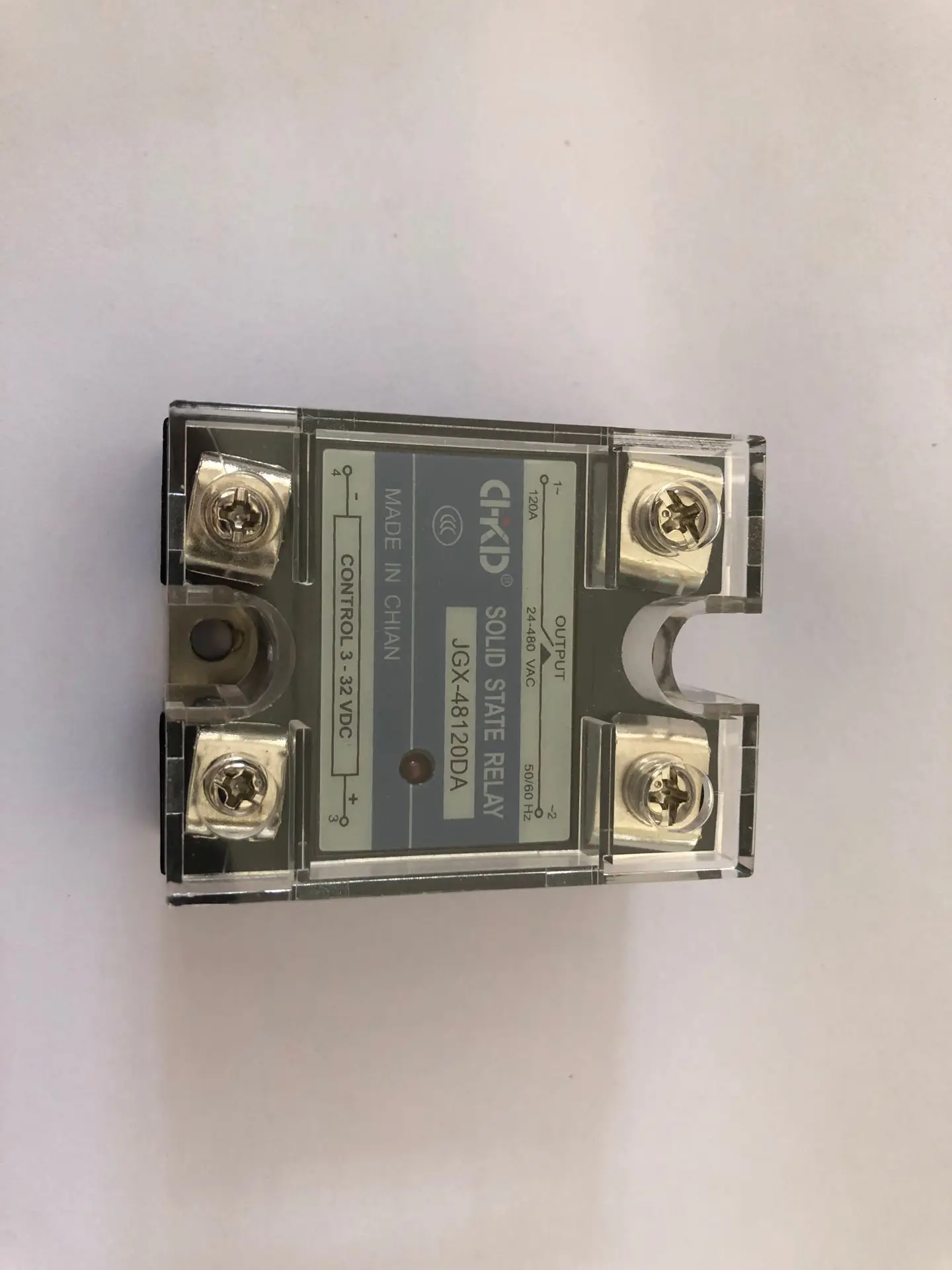 JGX48120DA вход 3-32VDC выход 24-480VAC Однофазное твердотельное реле JGX-48120DA 120DA SSR Для проксимитного датчика