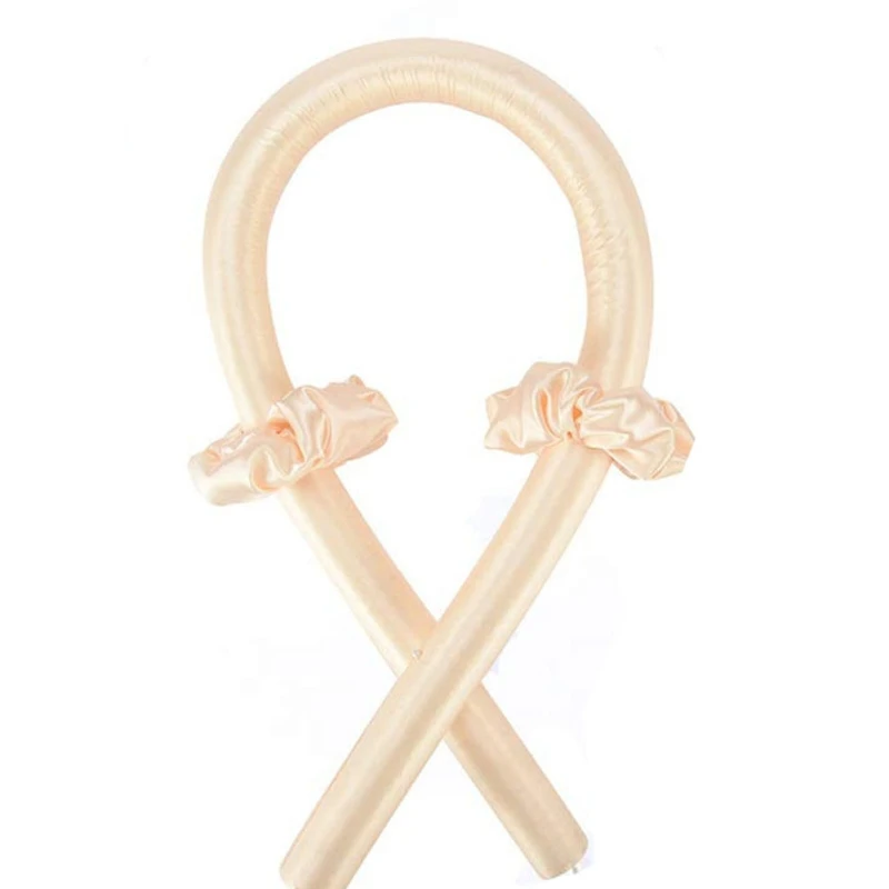 Heatless щипцы стержень лента для волос инструменты самостоятельной укладки длинных