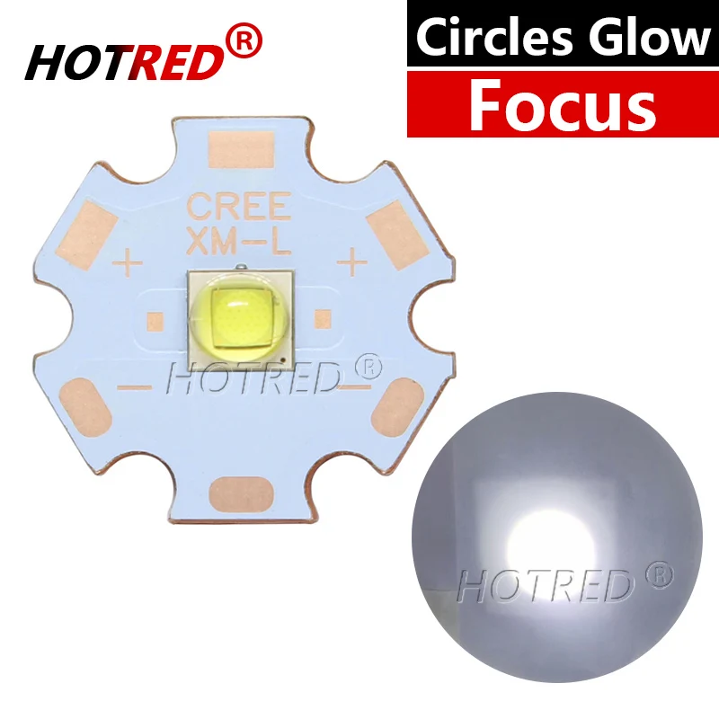 Новейшие 10 Вт XM-L2 XML2 T6 SMD5050 Холодный белый 7000 к Китай Cree XLamp 80 мил светодиодные