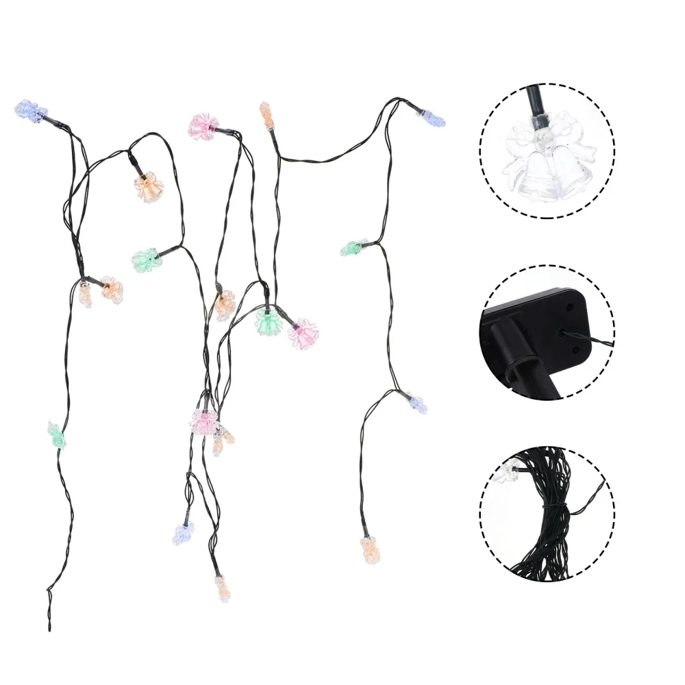 

1Pc Christmas Bell Light Christmas Bell Light Solar Powered Bell Modeling Light