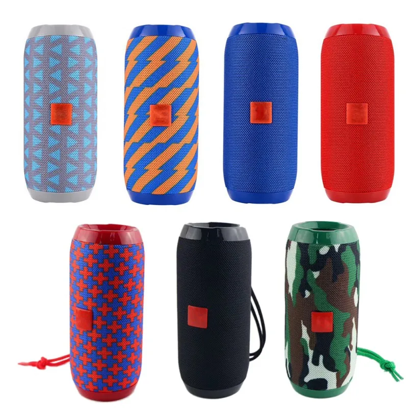 

TG117 Portable Bluetooth Outdoor Wireless Speaker IPX5 Waterproof Subwoofer Loudspeaker Support TF FM Radio AUX Stereo Speaker
