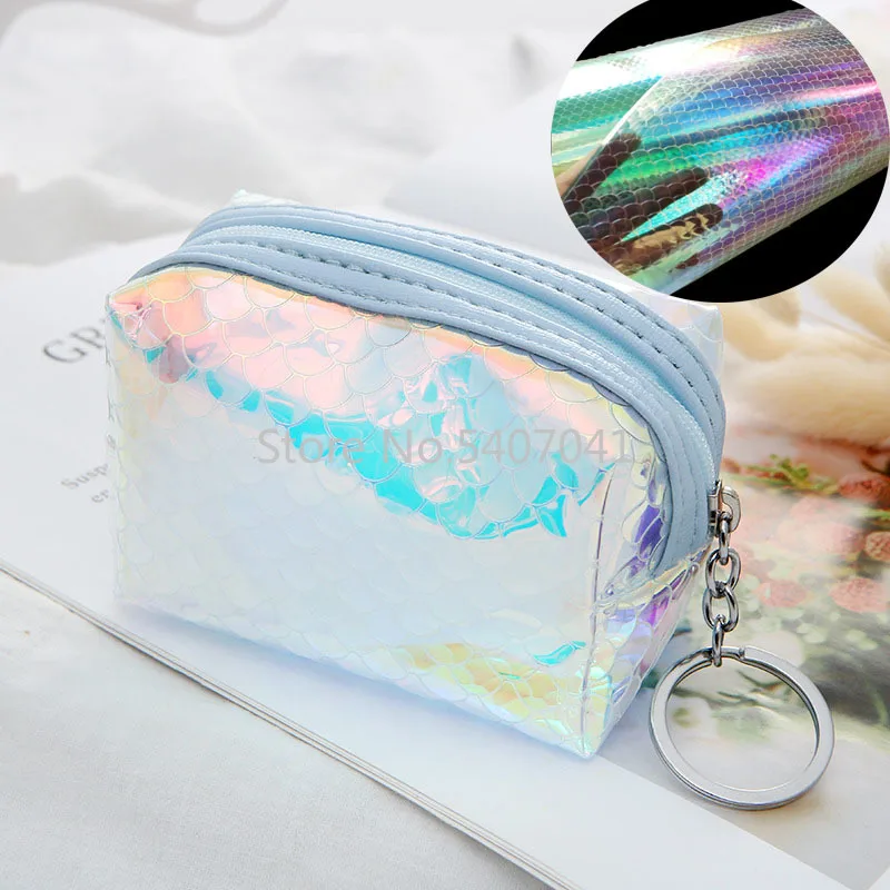 1 Sheet 30*20cm Laser Fish Scales Film Bag Jewelry Accessories Gradient Colorfull Filmspopular | Украшения и аксессуары