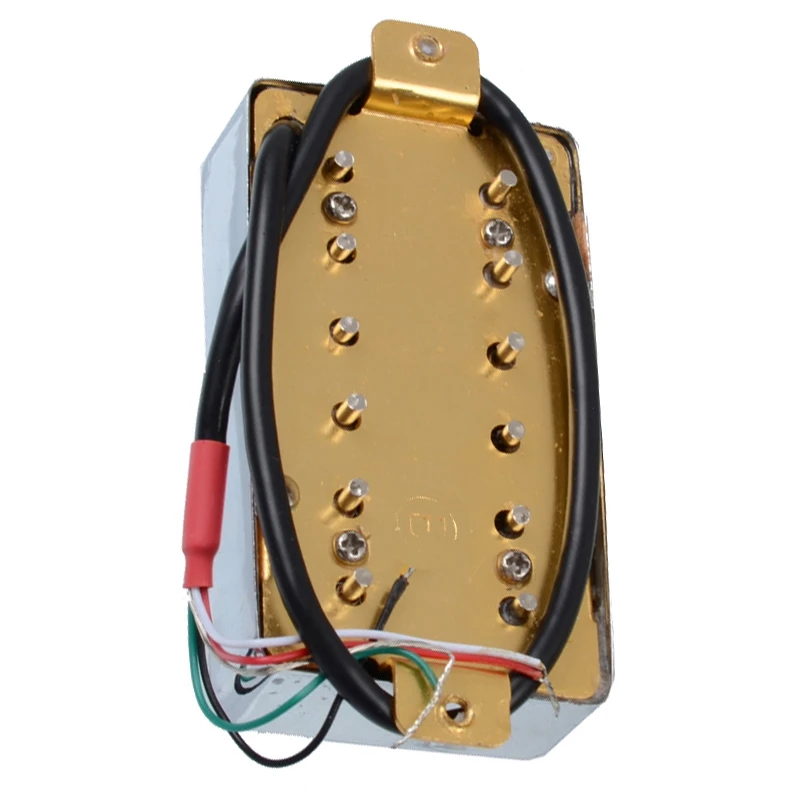 Две линии 6 отверстий Электрический гитарный хамбакер Пикап для LP гитары