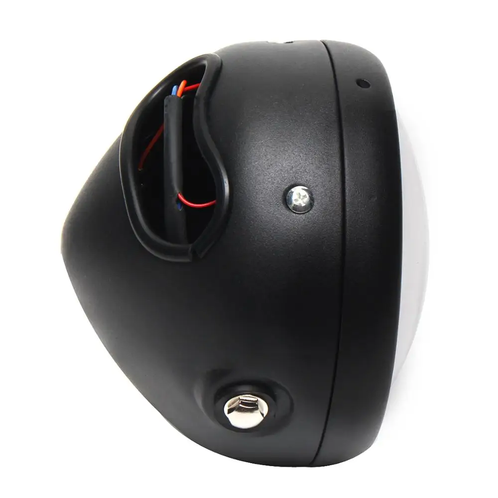 Передняя светодиодная фара для мотоцикла ангельские глазки металлическая