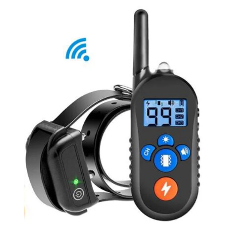 Ошейник для питомцев с питанием от USB (1 пульт дистанционного управления + 1