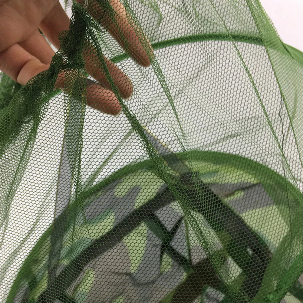 Охотничья уличная походная переносная сетчатая шляпа с защитой от комаров для