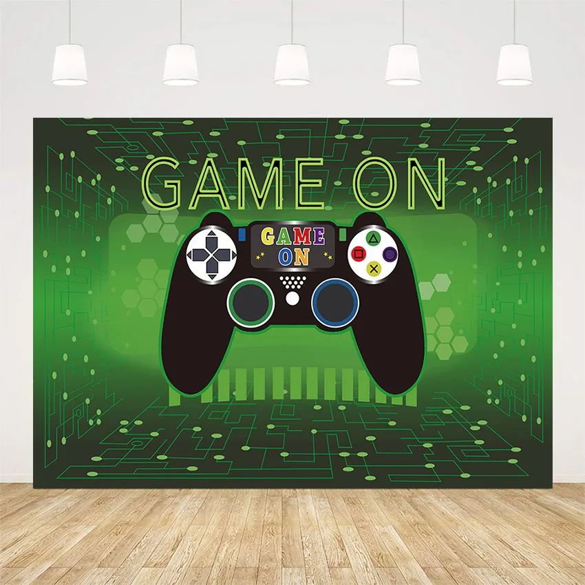 Avezano фонов для фотосъемки день рождения детей мальчика Вечерние игры на зеленый