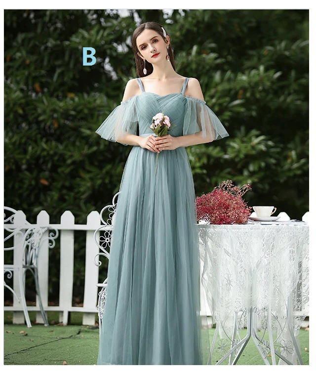 Милое платье с оборками элегантное подружки невесты Vestido Azul Marino платья для свадеб