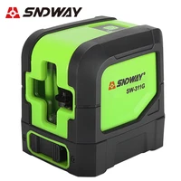 sndway laser level sw 311r sw 311g sw 333g self levelling 4 degrees green red beam 2 cross lines horizontal