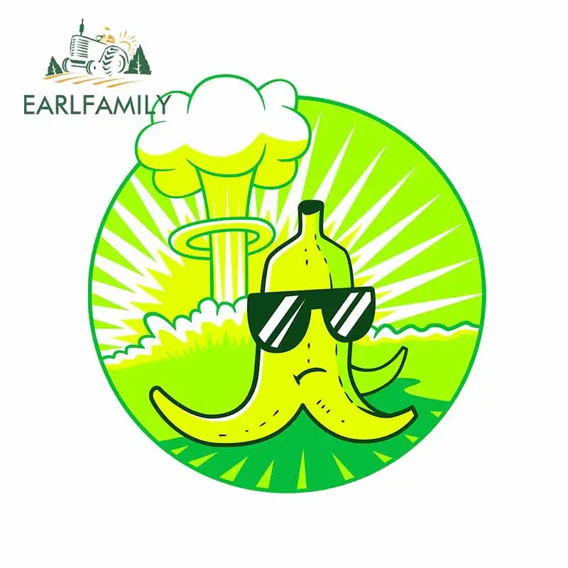 EARLFAMILY забавные автомобильные наклейки 13 см x 12 1 для банановых бум протектор