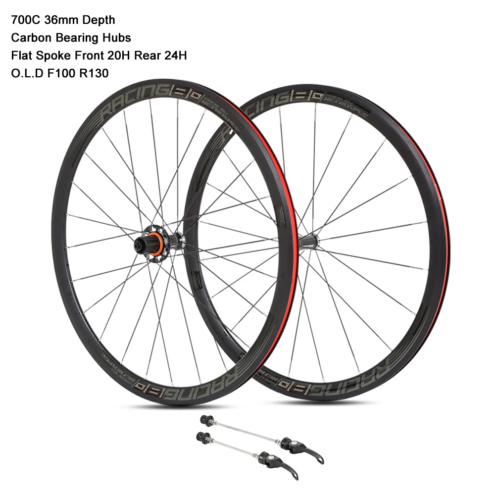 Втулка подшипника для дорожного велосипеда герметичная из карбона с плоскими