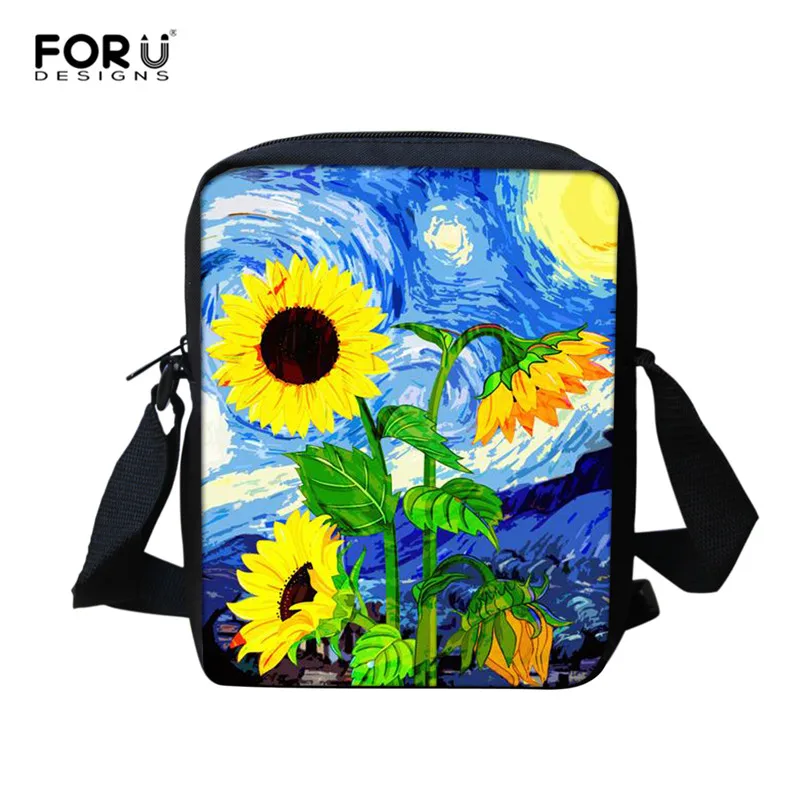 Z5159E FORUDESIGNS/Милые Подсолнухи, легкие рюкзаки для девочек, школьные сумки, Набор детских книжных сумок, детский школьный рюкзак, mochila escolar - Цвет: Z5159E